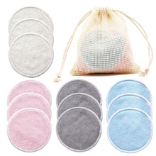 12 pcs/Pack Reusable Bamboo Makeup Remover Pads - my Eco Friendly Boutique